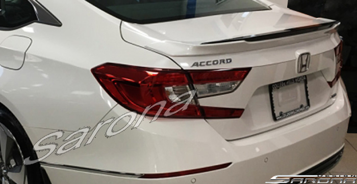 Custom Honda Accord  Sedan Trunk Wing (2018 - 2019) - $189.00 (Part #HD-120-TW)